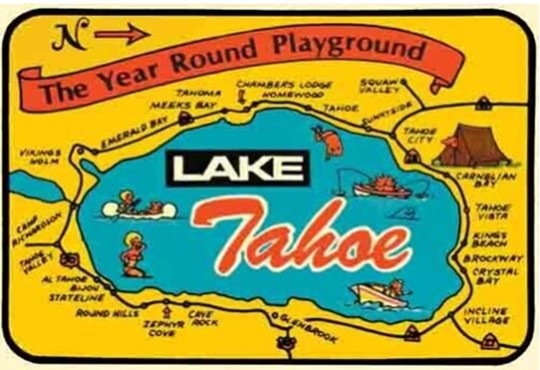 (image for) Arizona Lake Tahoe Vacation Stickers AZ(7)